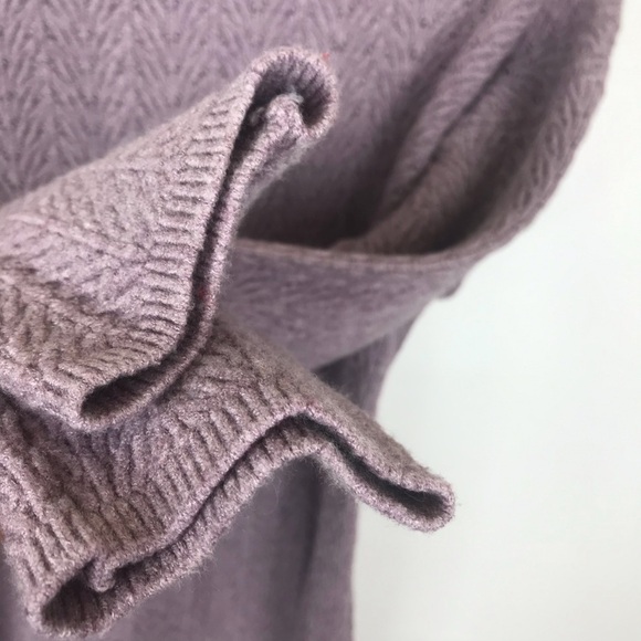 Sioni Long Sleeve Purple sweater Size S - Picture 5 of 7